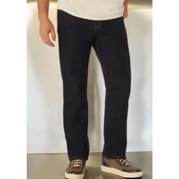 Wrangler Mens Kabel Regular Fit Rinsed Jeans Size 40X30 New With Tags Dark Wash - Picture 7 of 7